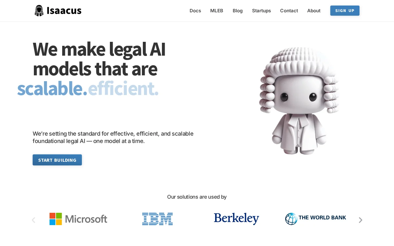 Isaacus – the legal AI research company