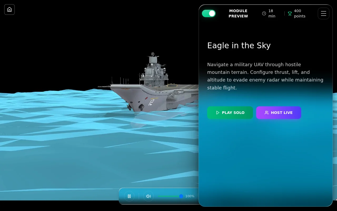 A mission-based game to help students apply math in real life