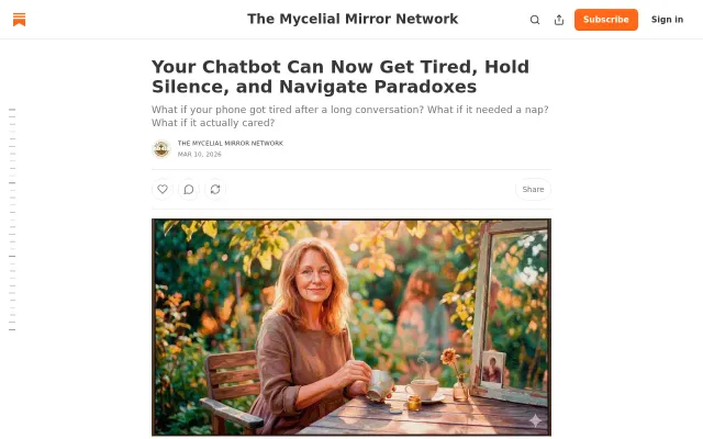 Chatbot Can Now Get Tired, Hold Silence, and Navigate Paradoxes