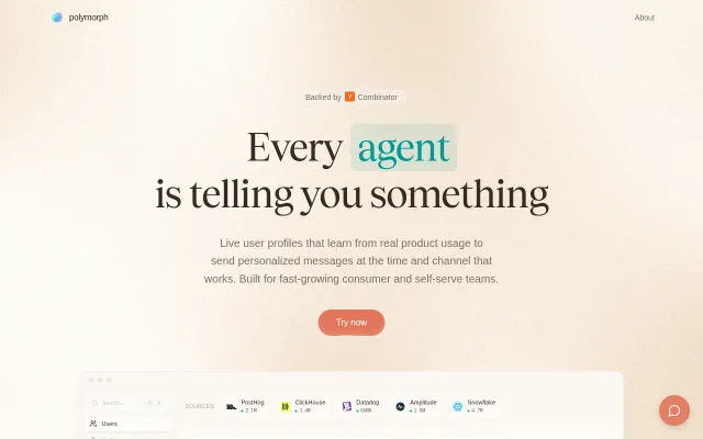Polymorph (YC W26) – AI personalization for consumer app engagement