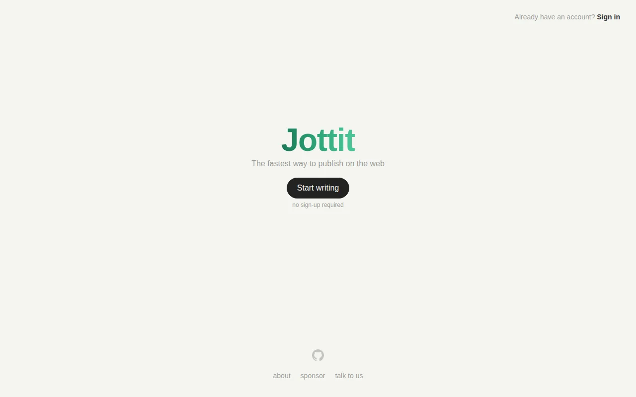 Jottit – Publish in seconds, reviving my 2007 project with Aaron Swartz