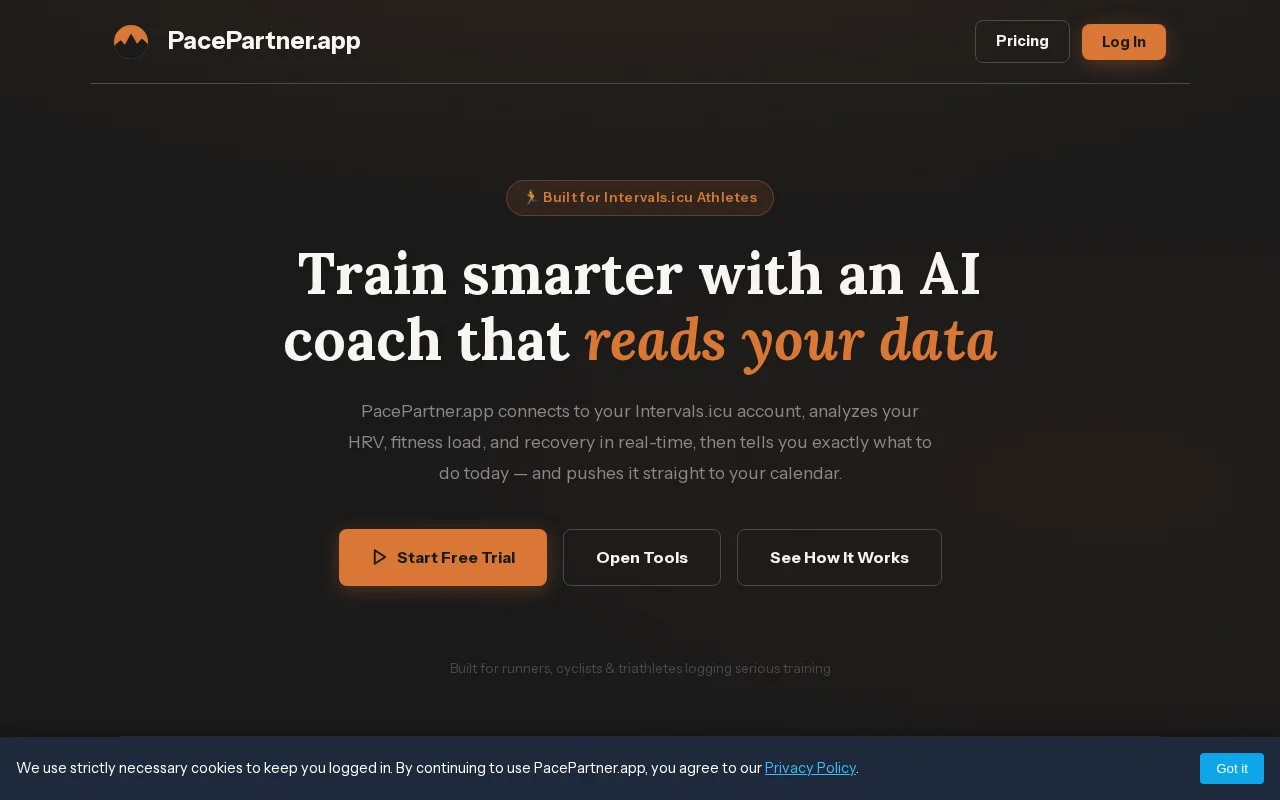 AI assistant that reads Intervals.icu data and adjusts workouts