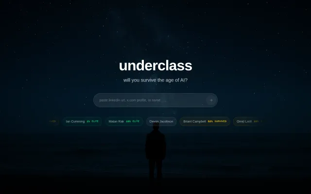 An app to simulate whether AI will take your job