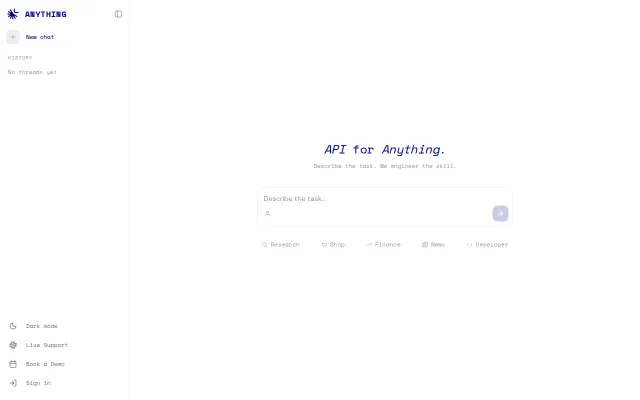 Anything API – Get APIs from Websites Without APIs