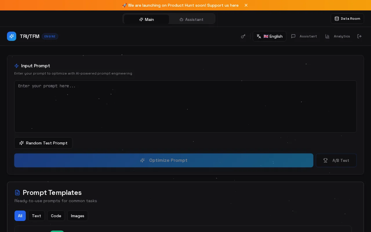 Prompt optimizer that refactors messy prompts using a P-C-V pipeline