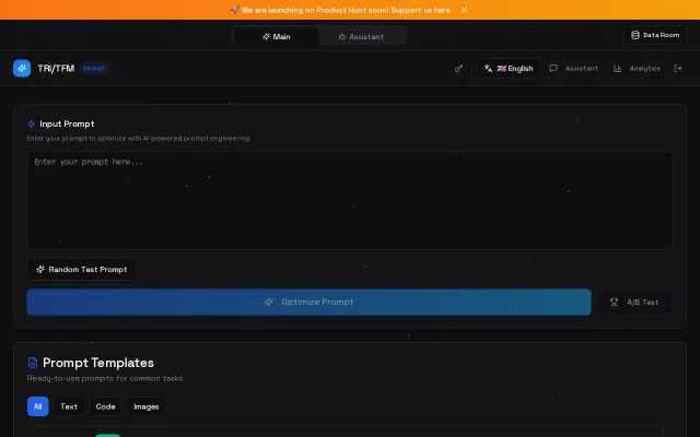 Prompt optimizer that refactors messy prompts using a P-C-V pipeline