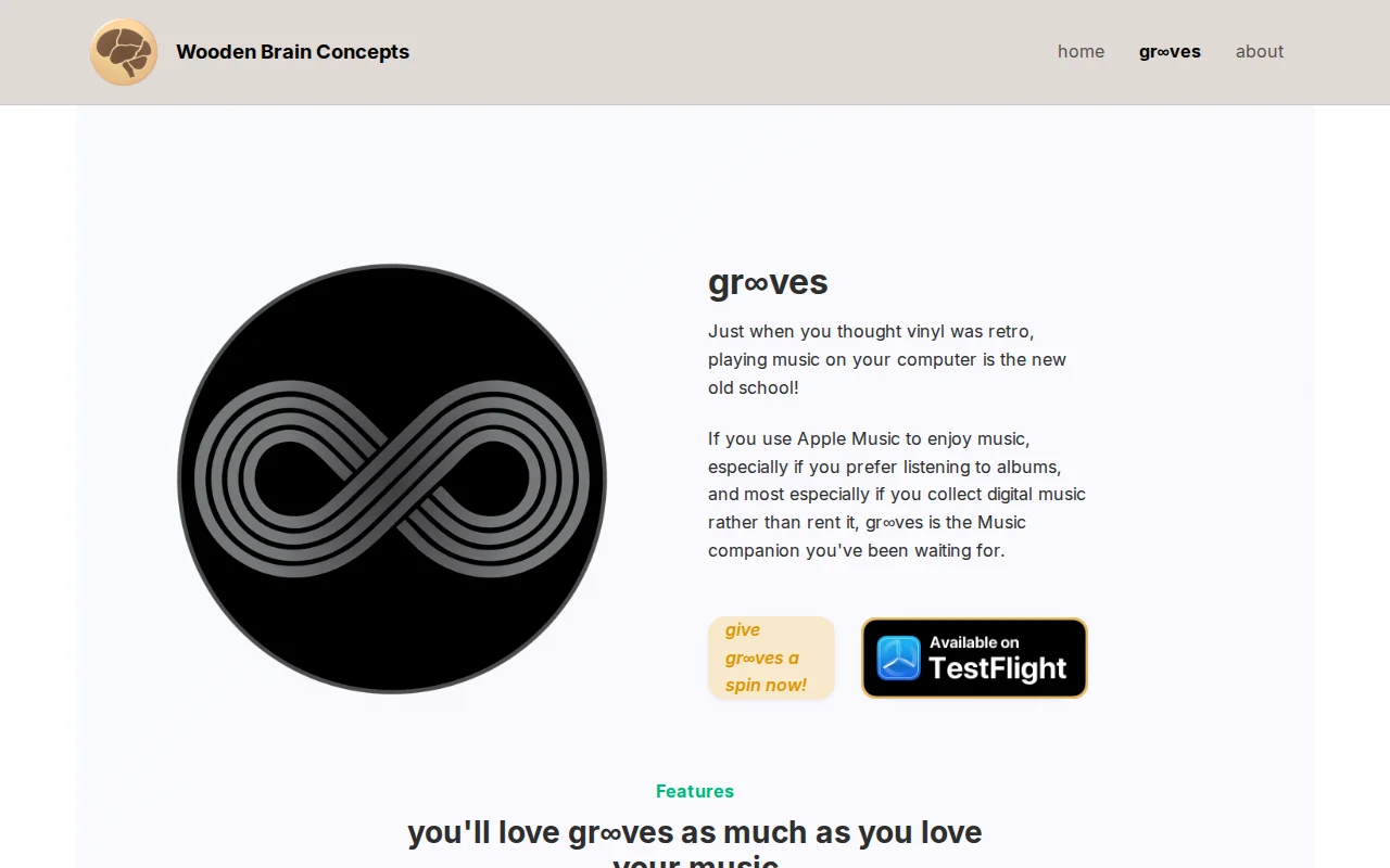 Gr∞ves – a macOS Apple Music companion for artwork and metadata
