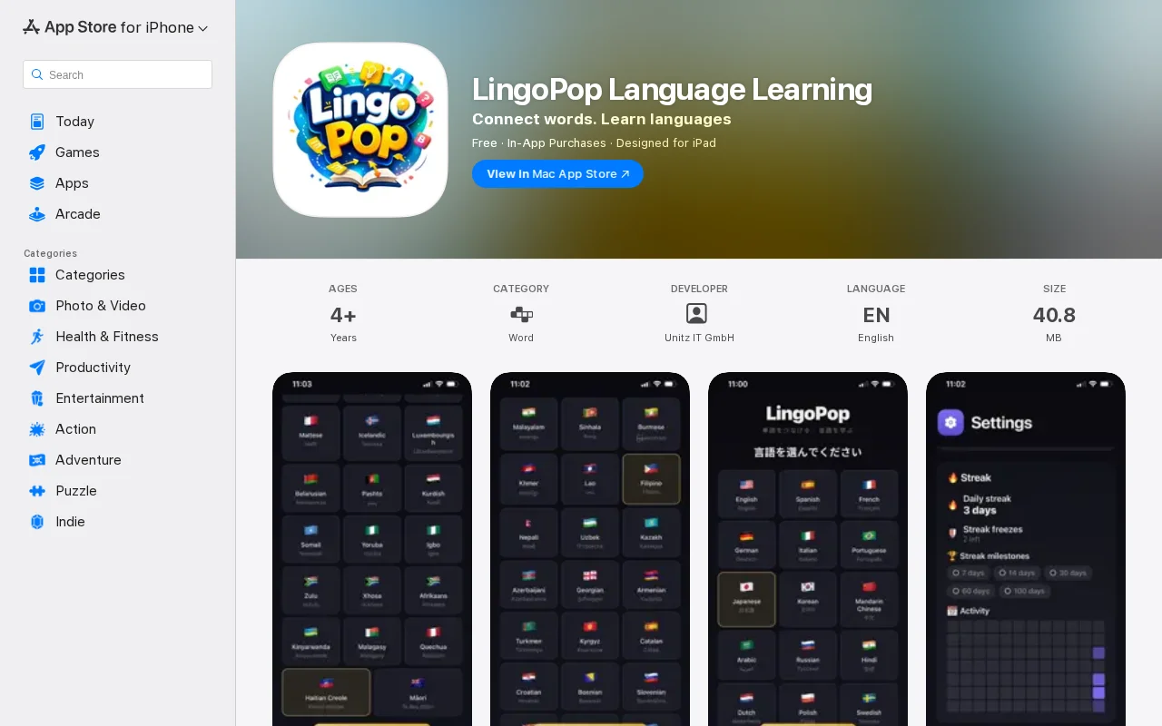 Connections Game in 195 Languages
