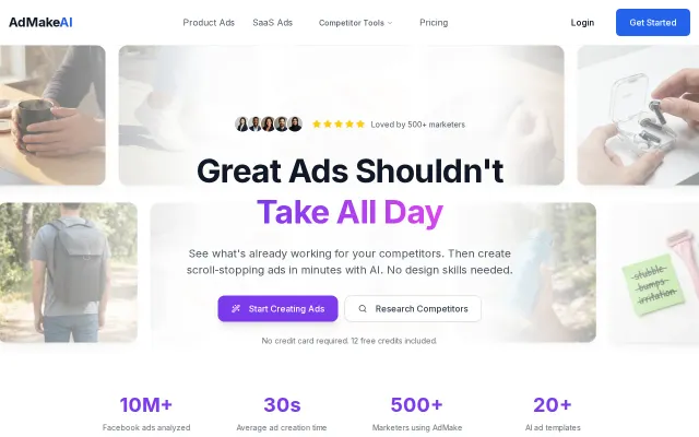 Built an AI ad generator and ran $9K of FB ads with it