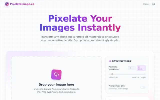 I made a tool to pixelate image