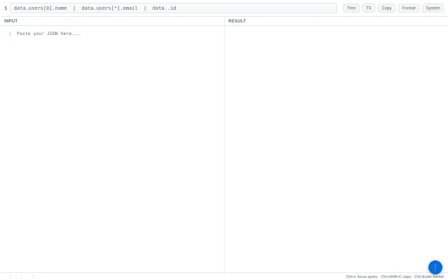 Json.express – Query and explore JSON in the browser, zero dependencies