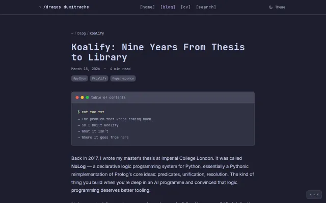 Koalify – a compact predicate DSL for filtering any Python object