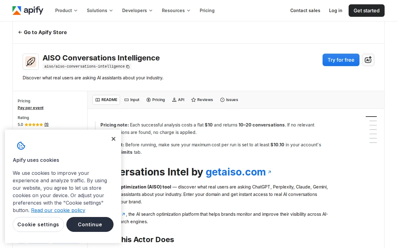 I made an API letting people search in real AI – human conversations