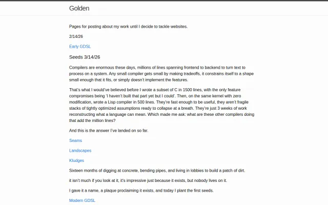 GDSL – 800 line kernel: Lisp subset in 500, C subset in 1300
