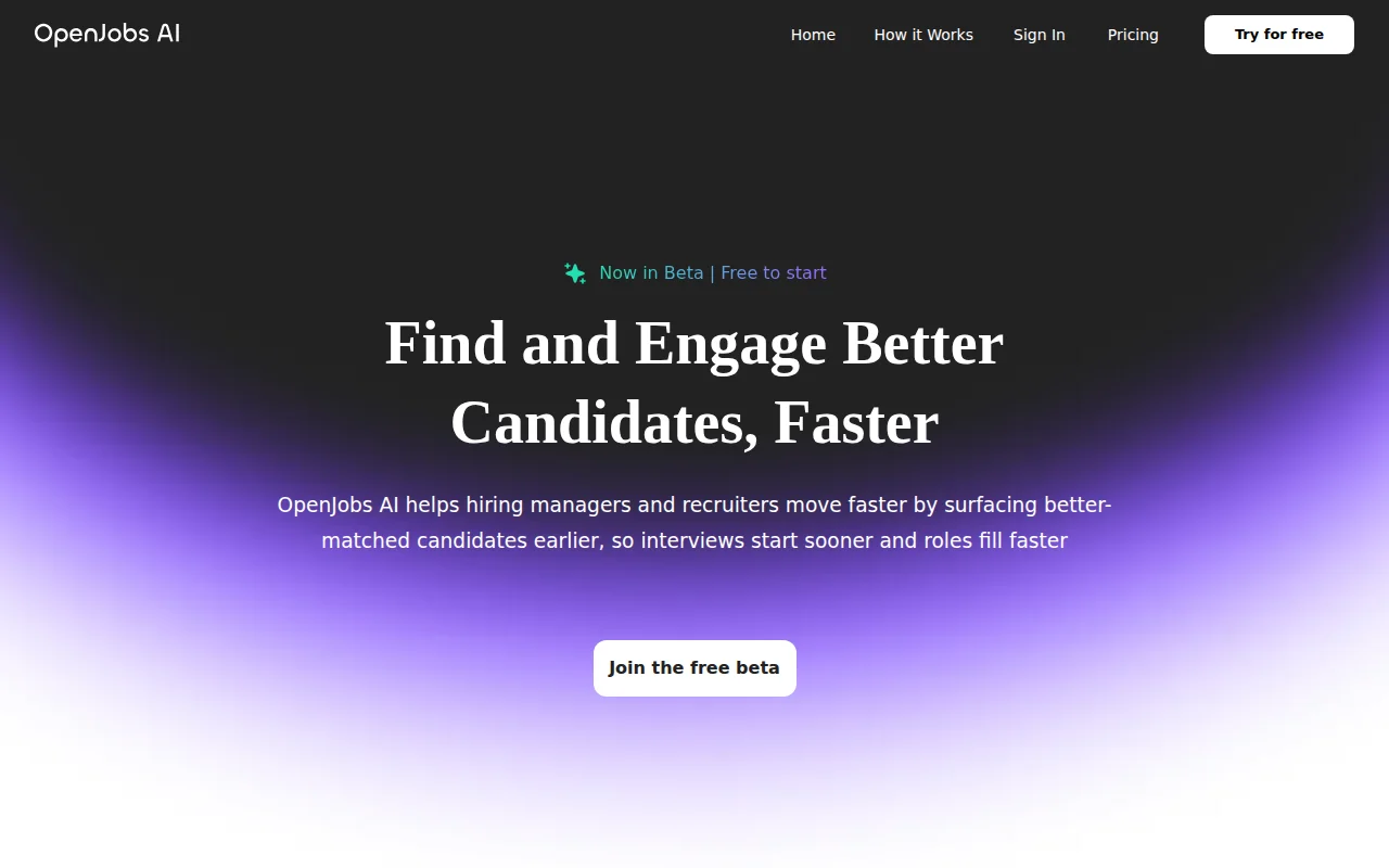 OpenJobs AI – An AI agent for outbound recruiting and sourcing