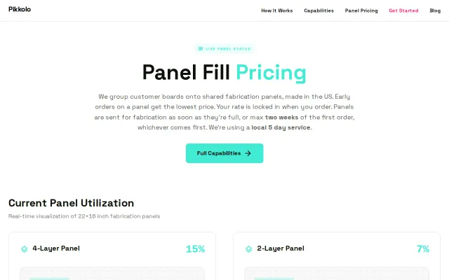 US-Based PCB Fabrication for $0.75in