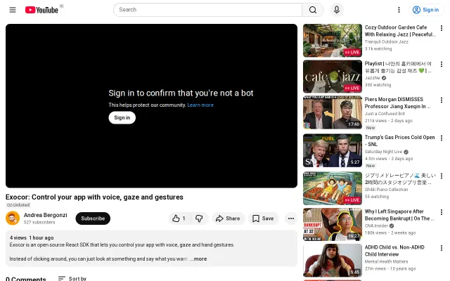 I built a React SDK to control apps with voice, gaze and gestures