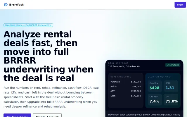 I built a rental property underwriting app and used it to buy a house