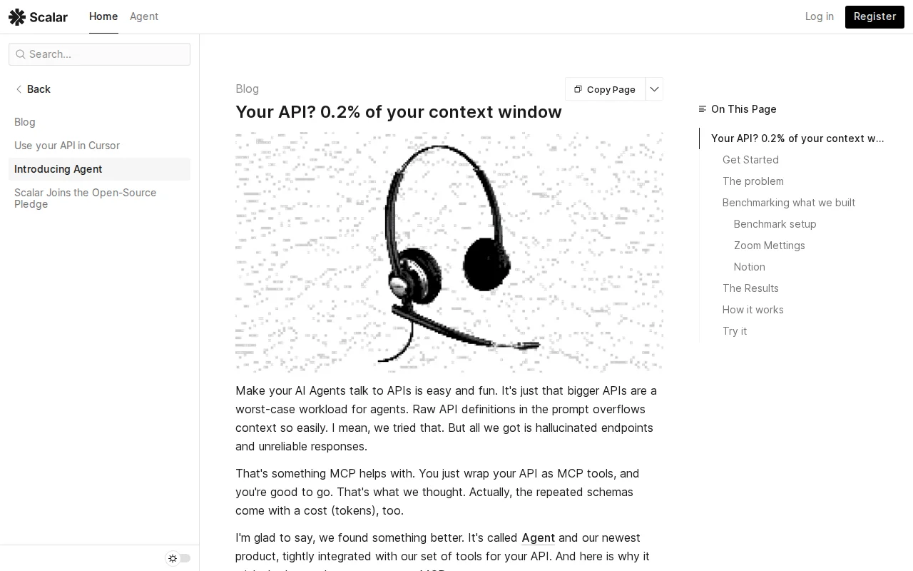 Turn your OpenAPI document to an MCP server in ~1000 tokens and 3 tools