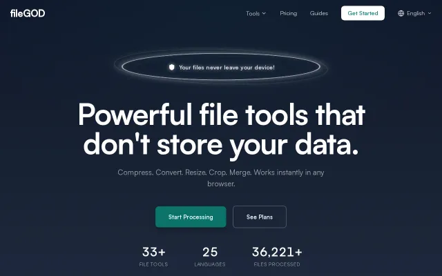 I made PDF tools that work with no internet – full offline PWA