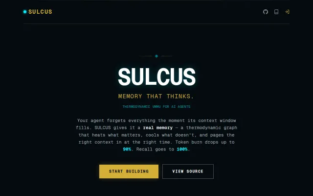 Sulcus Reactive AI Memory