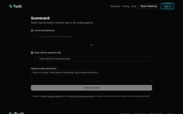Score your GitHub repo for AI coding agents