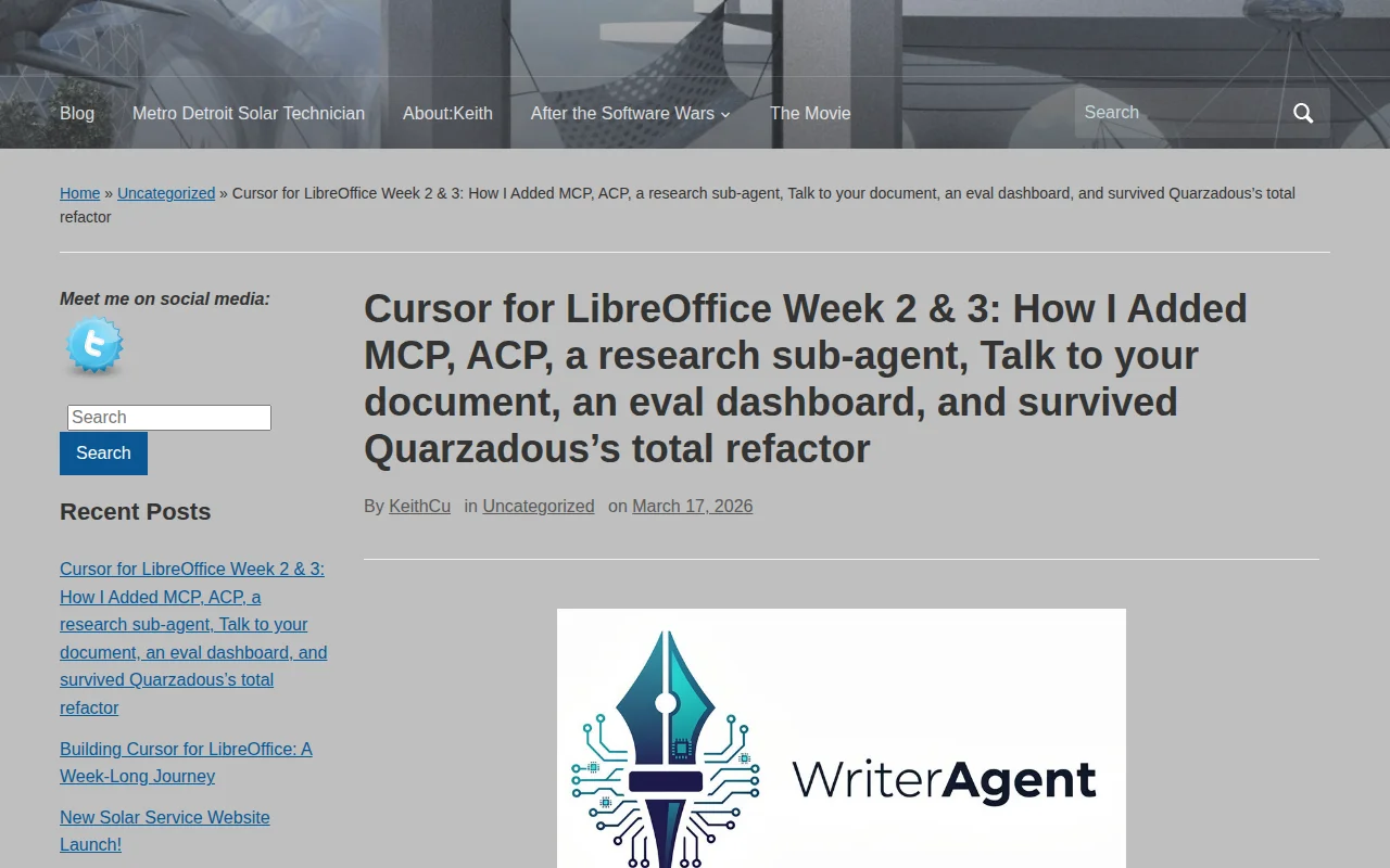 Cursor for LibreOffice Week 2&3 (AI agents and voice)