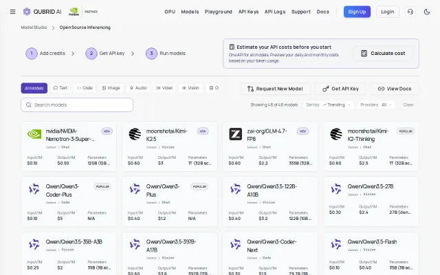 We built a way to try 50 AI models from one API