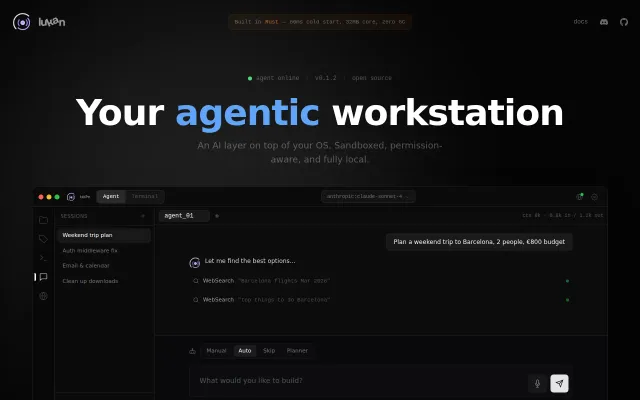 Lukan – An open-source agentic workstation in a single Rust binary