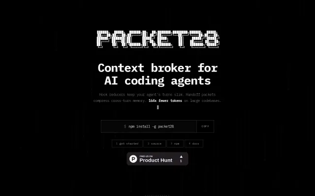 Packet28 – Context Layer for AI coding agents