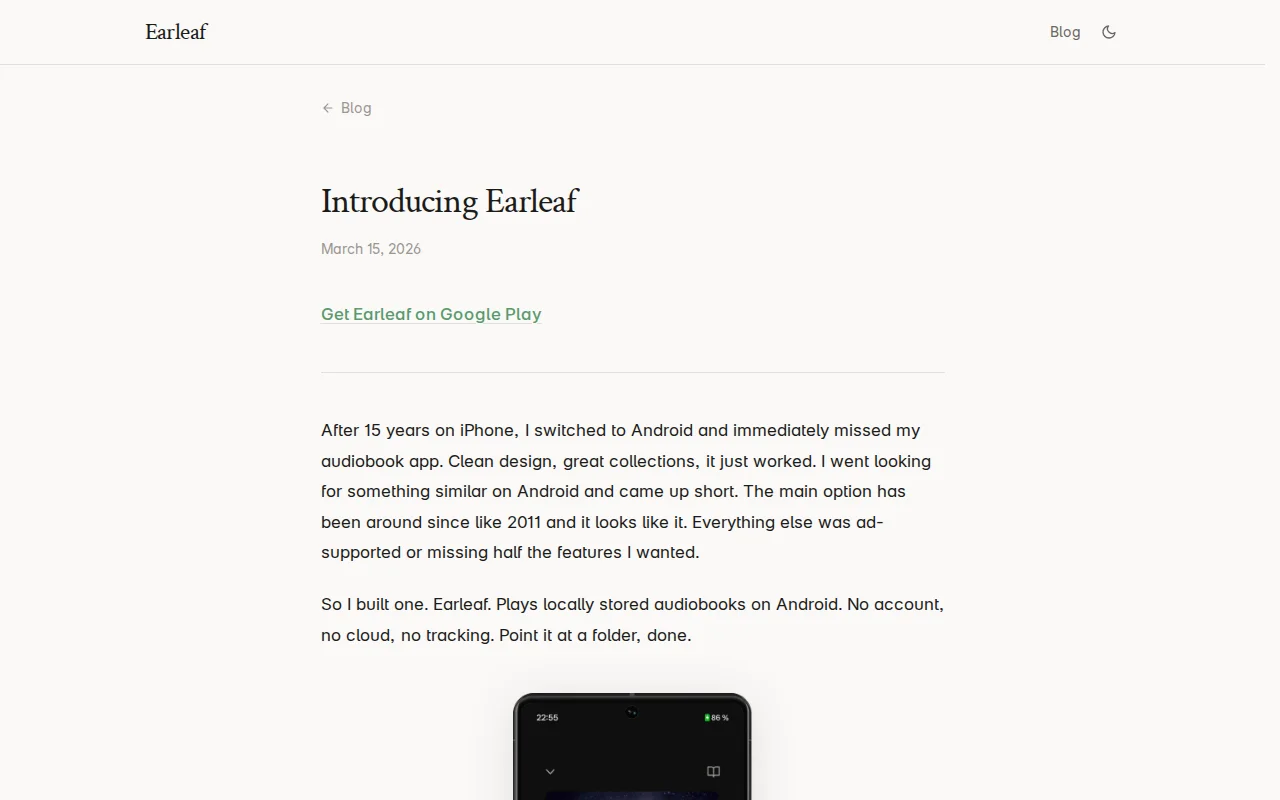 I built an audiobook player that syncs with your physical book