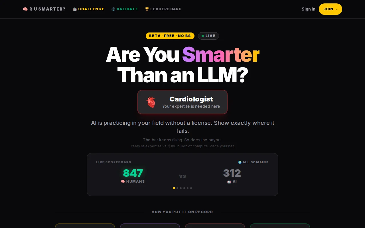 I built a game where domain experts try to break frontier AI