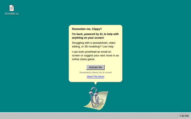 Clippy – screen-aware voice AI in the browser