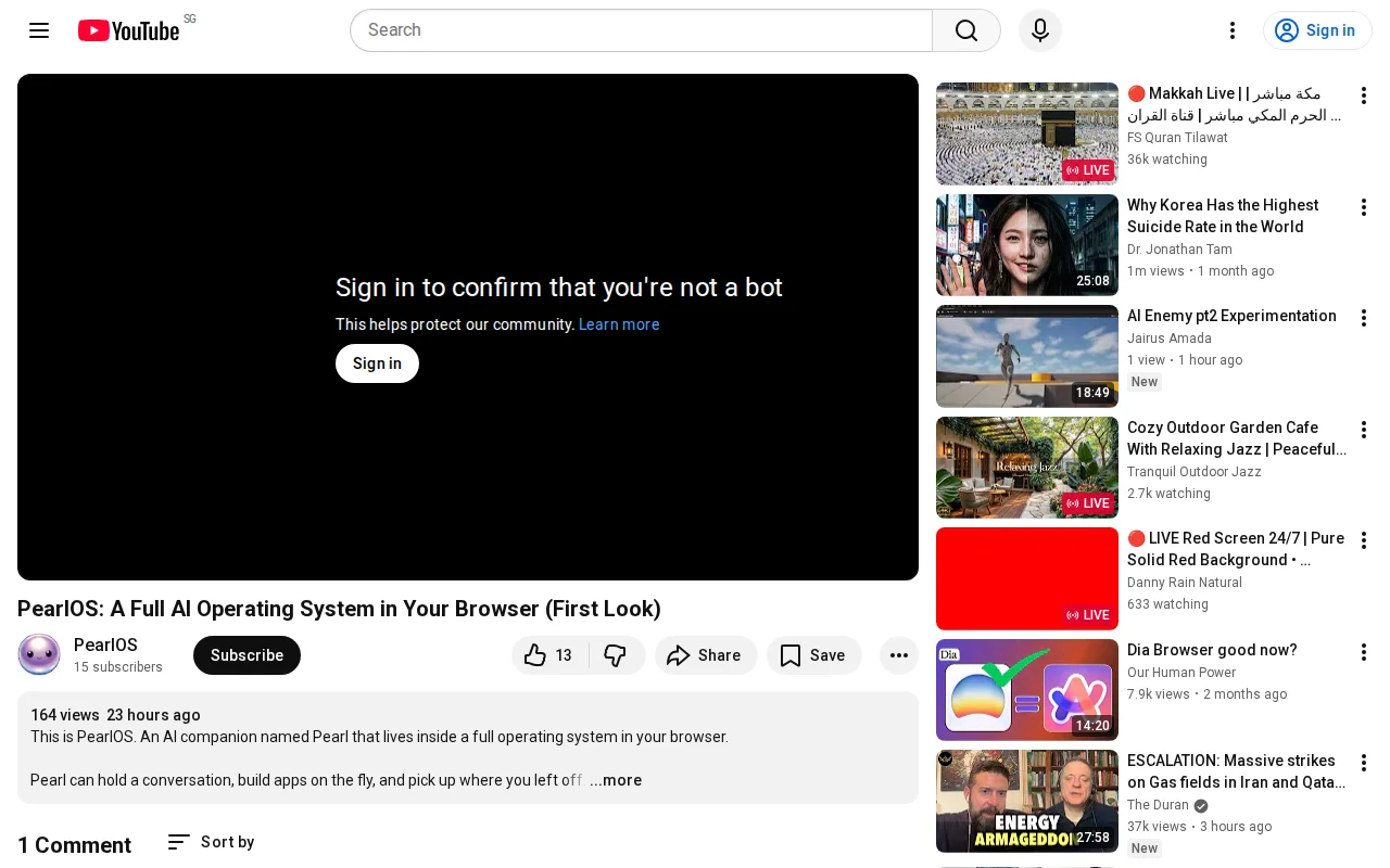 PearlOS: we gave AI a talking desktop environment instead of a text box