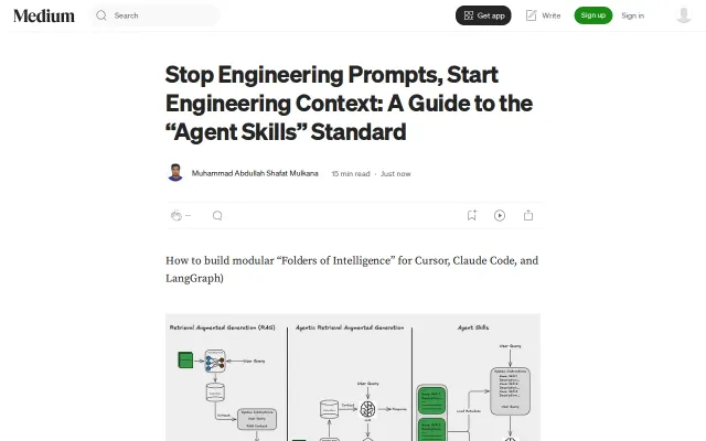 The Agent Skills Standard – A modular approach to LLM context
