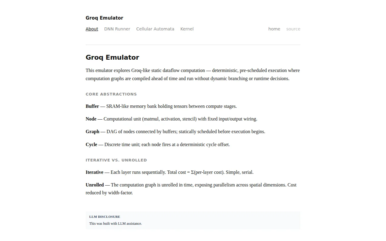 Groq Emulator