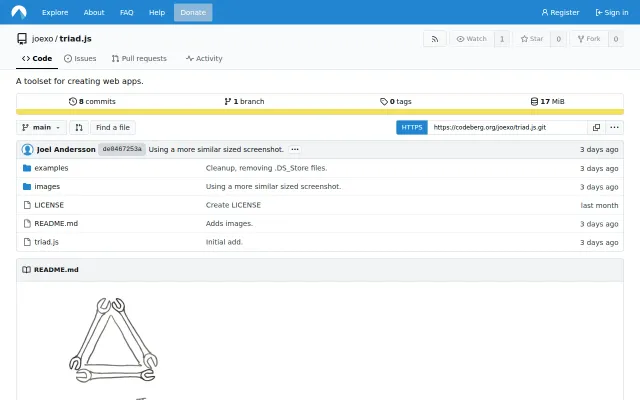 Triad.js – A toolset for creating web apps