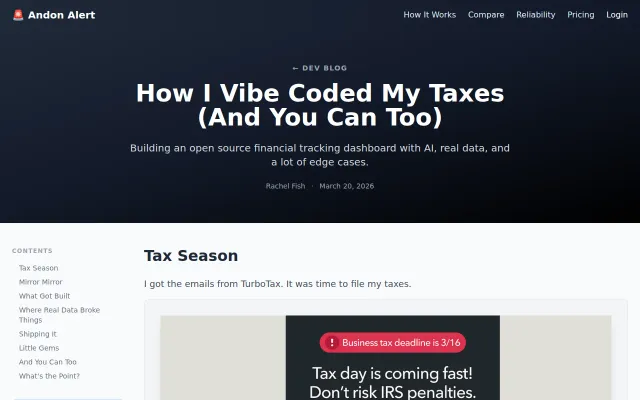 I Vibe Coded My Taxes (and you can too)
