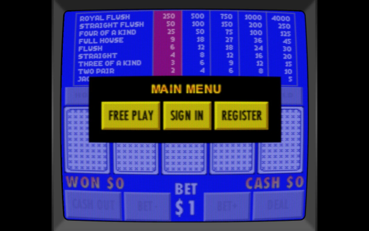 Classic Video Poker v2