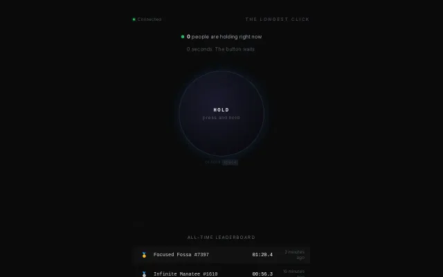 The Longest Click