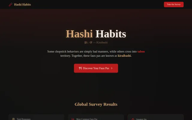 I vibe-coded the chopsticks faux pas app for you so you don't have to