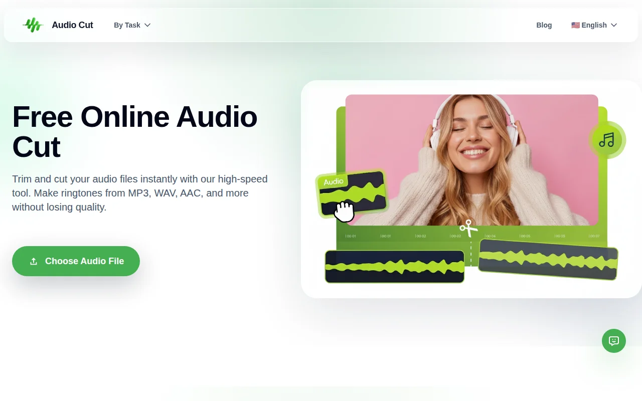 Free Online Audio Cut – Trim MP3, WAV and More