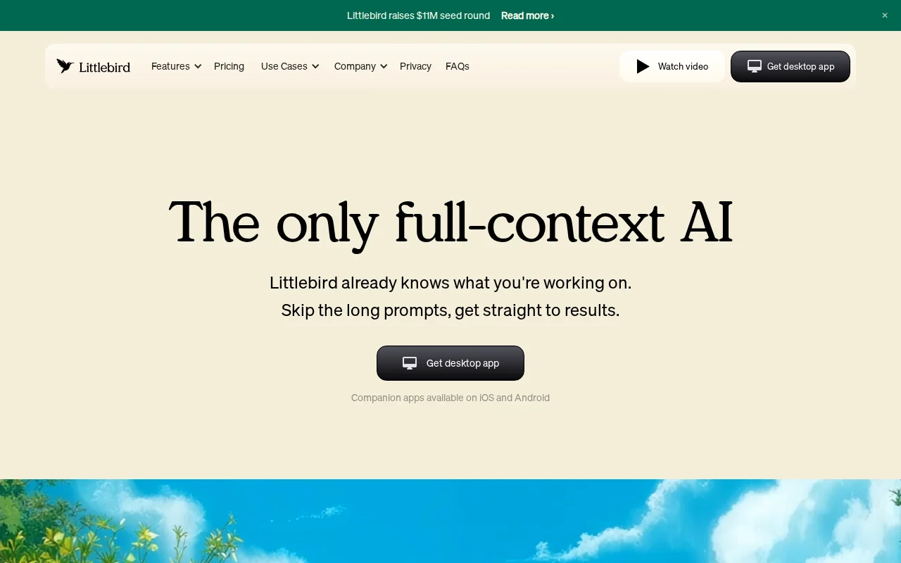 Littlebird – Screenreading is the missing link in AI