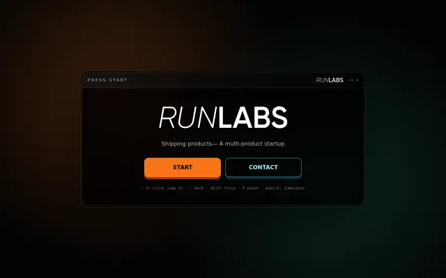 Run Labs – A multi-product startup