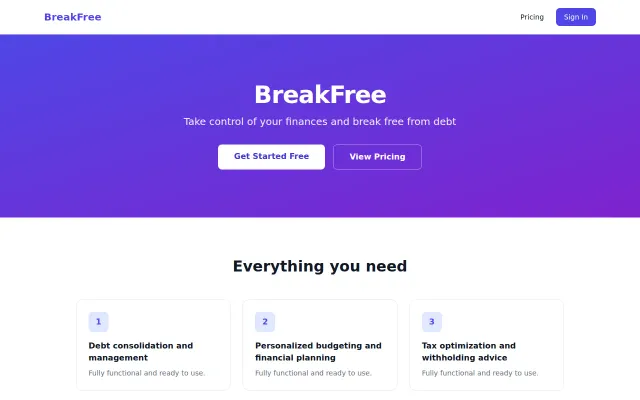 BreakFree – Break free from bad habits
