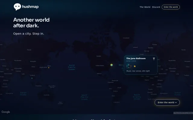 I made a map where you can meet AI characters in cafés and bars