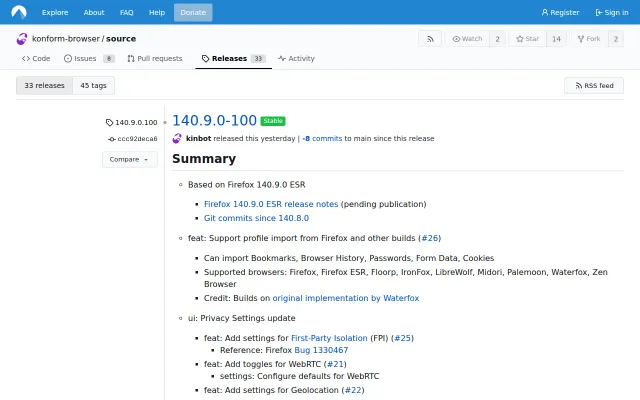 Konform Browser v140.9.0-100