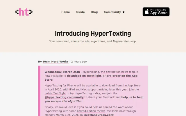 I build a free feed reader that reimagines what is possible with RSS