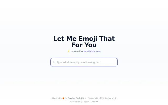 Let Me Emoji That for You