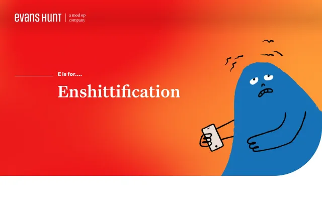 E is for ENSHITTIFICATION – An illustrated children's book on big tech